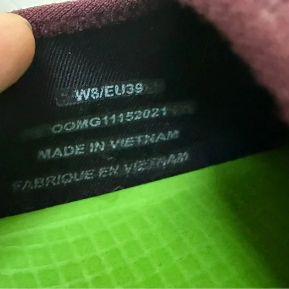 OOFOS OOmg Comfort Slip-On Shoes Burgundy Women’s 8 / 39 - Picture 7 of 7